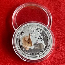 2011 Australia 50 Cent 1/2 Oz Silver Proof Horse of the Year Coloured