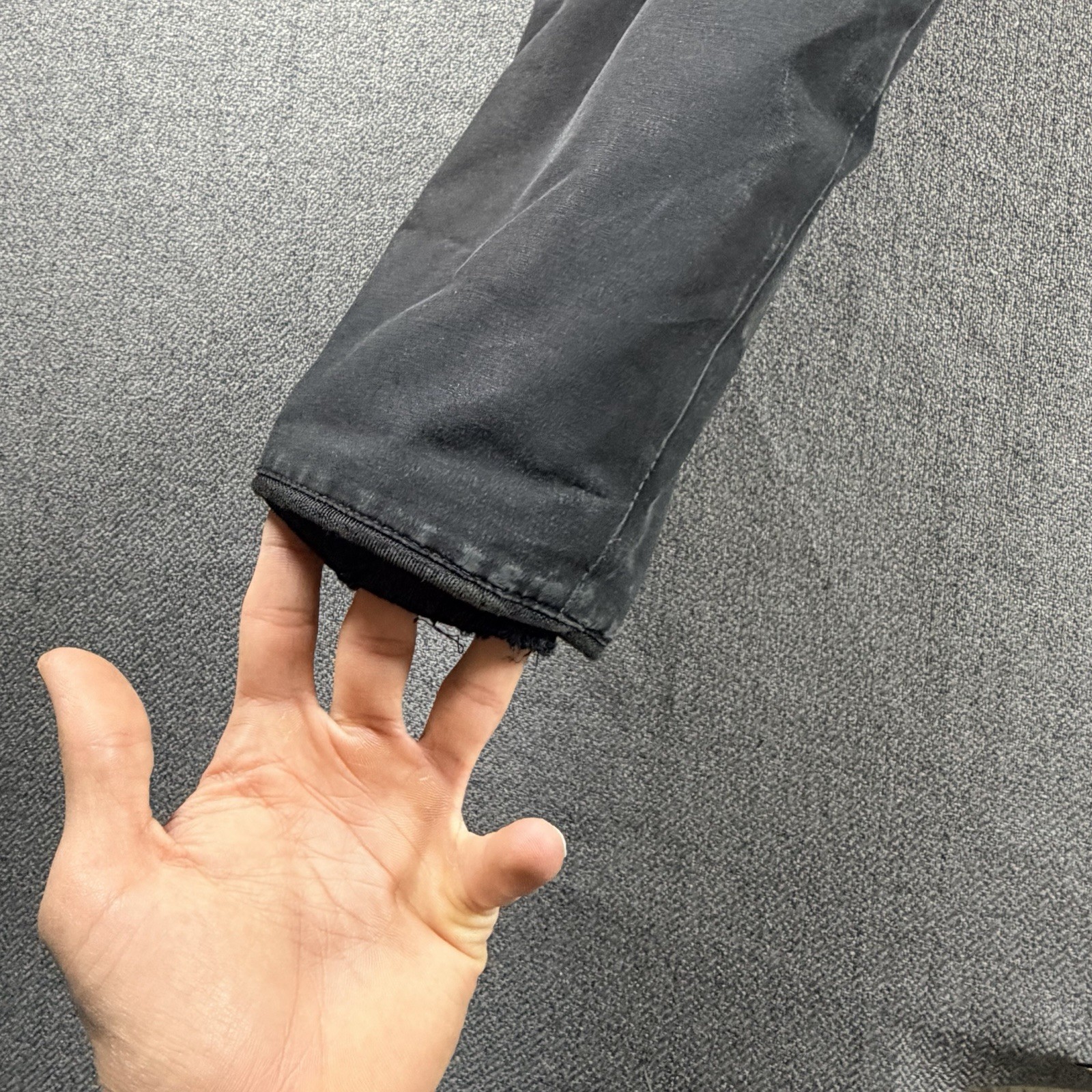 Canada Goose Burnett Jacket Black Men’s Medium M Hooded Down Parka Coat thumbnail 17