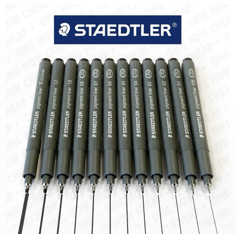 Staedtler PIGMENT LINER FINELINER 0.3 MM