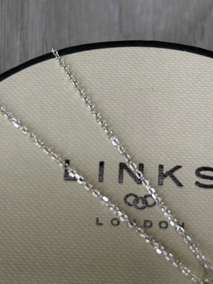 LINKS OF LONDON ZOPFKETTE 70 CM HALSKETTE NEU VERPACKT SEHR SELTEN