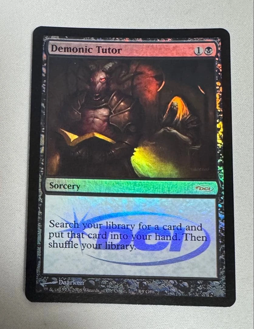 Demonic Tutor 3 Judge Promos for sale | eBay