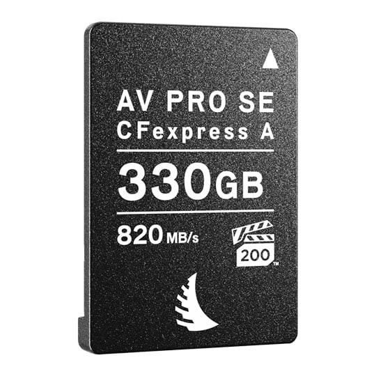 330GB Angelbird AV PRO CFexpress A SE,  820MB/s Read, 730MB/s Write