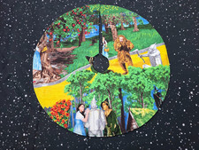 Handmade Mini 19" Christmas tree skirt WIZARD OF OZ SCARECROW DOROTHY PLANTS 1