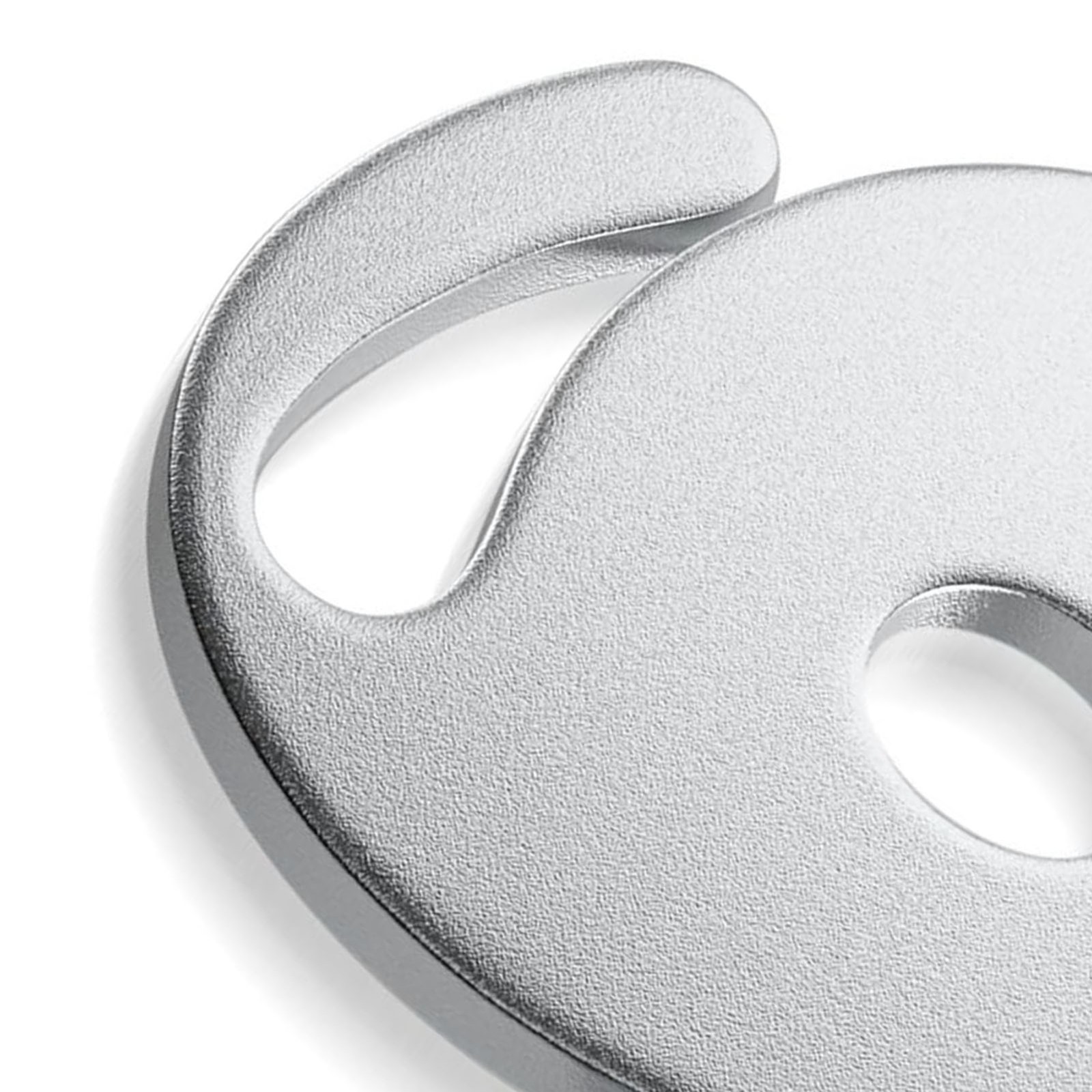 Solid Aluminum 45 RPM Record Adapter For Turntables