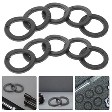 15 Pcs Lever Rubber Ring Barbell Stabilizer Rings Dumbbell Washers