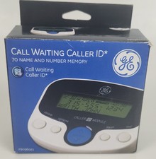 GE Call Waiting Caller ID 70 Name Number Memory Large Display 29096GE1-B