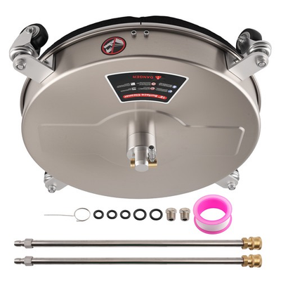 #ad Pressure Washer Surface Cleaner Dual Nozzle Stainless Steel Quick Connect $93.05