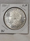 1880- S- MORGAN SILVER DOLLAR- HIGH GRADE- BU- NICE COIN- NR AUCTION