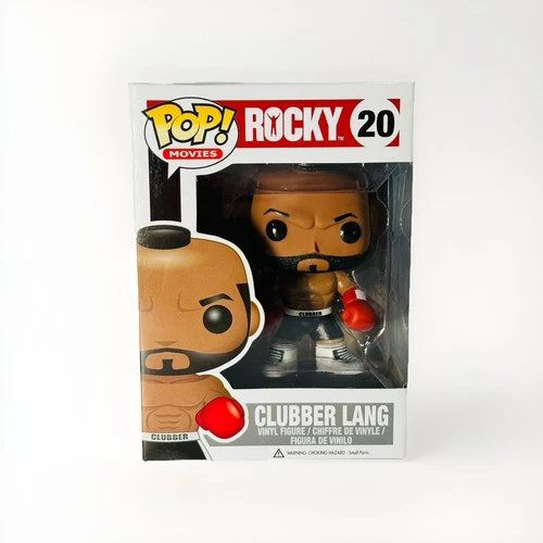 FUNKOPOP Movies! Rocky - CLUBBER LANG #20 RETIRED/ RARE 2012 w/Protector