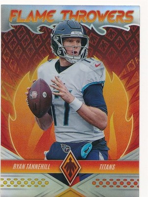 RYAN TANNEHILL 2023 PANINI PHOENIX FLAME THROWERS SILVER #FT-15 TENNESSEE TITANS
