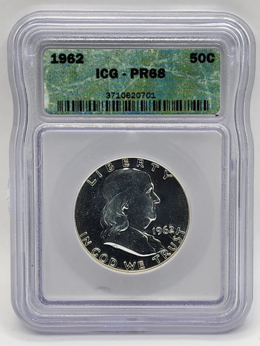 Uncirculated 1962 Franklin Half Dollars (1948-1963) for sale | eBay