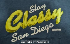 Stay Classy - Legend of Ron Burgundy Anchorman Will Ferrell KVWN XL T-Shirt NWT