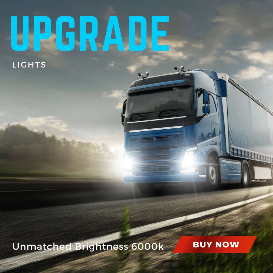 H7 24v Daf Lf Xf105 Headlight Bulbs 499 100w 45 55 Lorry Bright Hid Xenon White - Image 2 of 4