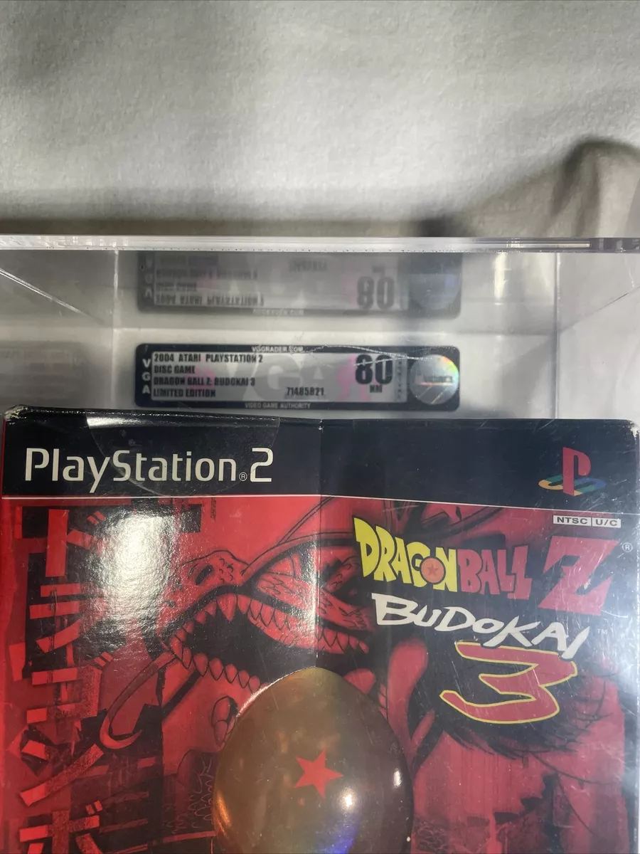 Dragon Ball Z Budokai Tenkaichi 3 PS2 Sealed Graded And Signed by