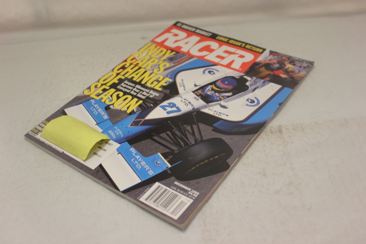 RACER: MAGAZINE DECEMBER 1995 VOL.4 #8 (OAK9689-1 [BOX U