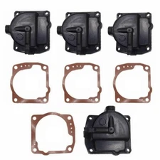 4PK 0433000 Carburetor Float Chamber Carb Bowls For Johnson 90-175hp 60o w/Gskt