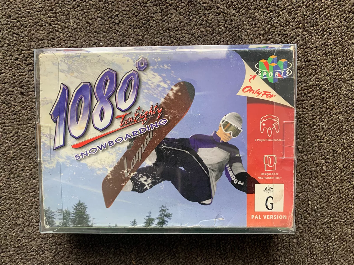 1080 Snowboarding 64 N64 in Box Nintendo 64 Boxed AUS PAL