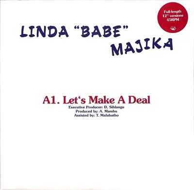 Linda Majika / Thoughts Visions & Dreams feat. Ray Phiri / LETS MAKE A DEAL / S