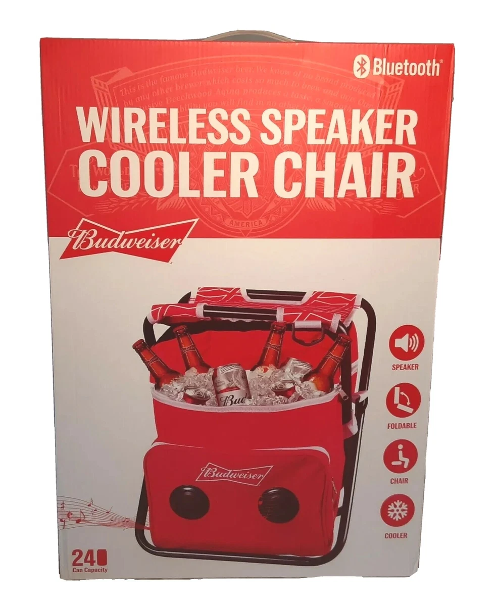 Budweiser bluetooth sale speaker cooler
