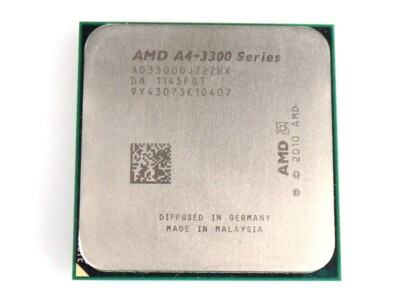 AMD A4-Series A4-3300 2.5GHz Socket FM1 TRAY CPU Processor AD3300OJZ22HX