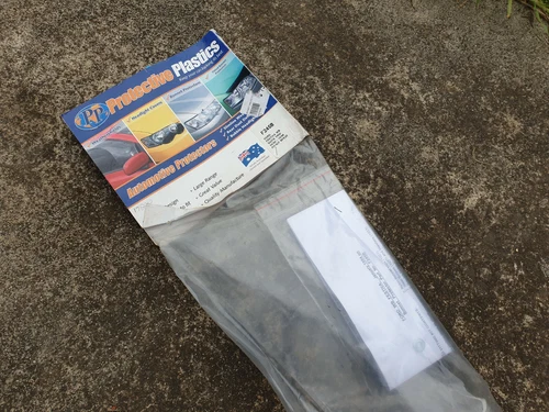 F245B Standard Clear Acrylic Bonnet Protector for Ford Festiva WB WD WF  - Picture 2 of 4