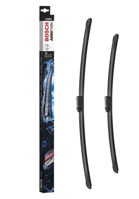 2x Wiper Blades (Pair) Flat Aero type A639S 3397007639 Bosch Aerotwin 650/530mm