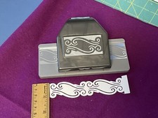 RARE EK Success Large Trim Border Punch Scroll Chain, 1 1/8  