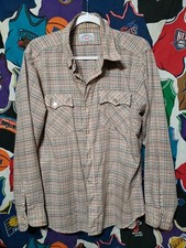 Vintage 70s 80s Levi's Soft Thin Button Down Shirt size Large