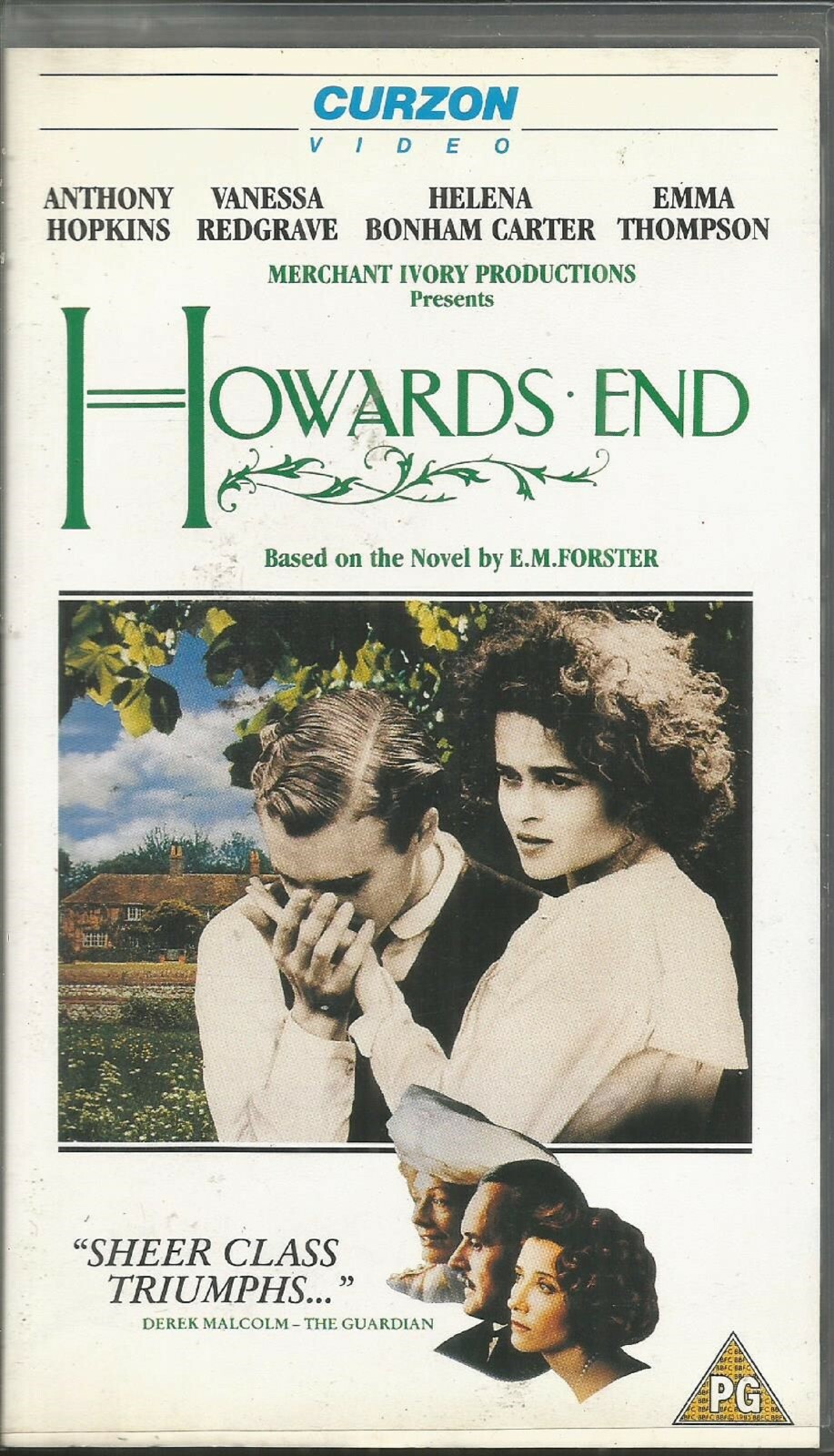 HOWARDS END ~ PAL REGION VHS 99p