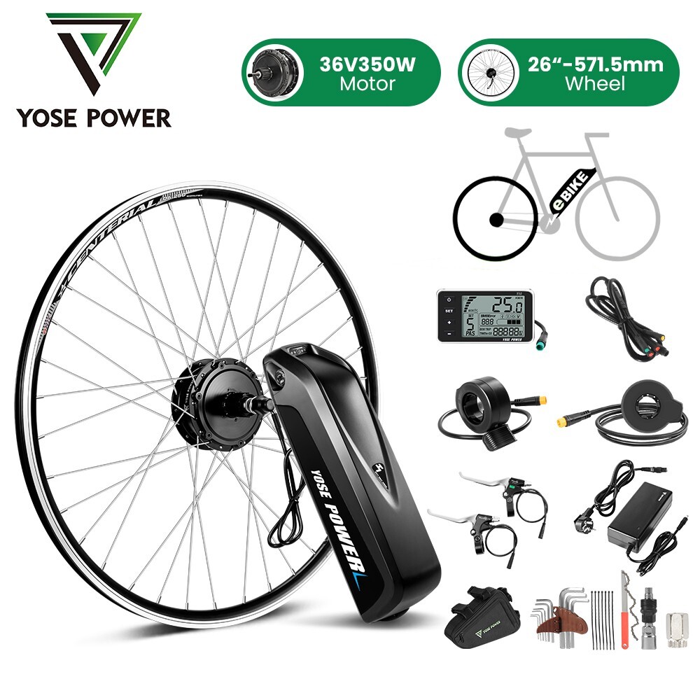 HOT Ebike Kit Motorisation Velo Yose Power Kit Motorisation Velo
