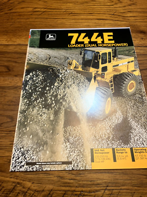 John Deere 744E Wheel Loader Brochure FCCA