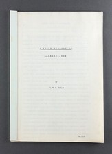 SAUNDERS ROE SARO A SHORT HISTORY J.W.R. TAYLOR WESTLAND BROCHURE - FLYING BOATS