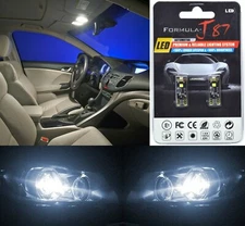 Canbus Error LED Light 194 White 5000K Two Bulbs License Plate Tag Replacement