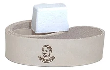 1" x 30" Leather Honing & Polishing Strop Belt - Buffing Compound Included