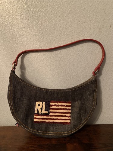 Polo Ralph Lauren Small Denim Handbag 