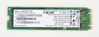 HP 5300 Pro 480GB SSD M.2 SATA 6GB/s MTFDDAV480TDS-1AW1ZABHA