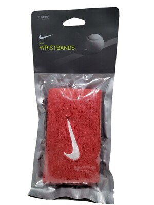 Nike Unisex Tennis SWOOSH Doublewide Wristbands 