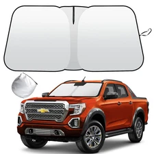 For 2023-2025 Chevy Colorado Car Front Windshield Sun Shade UV Heat Block Cover