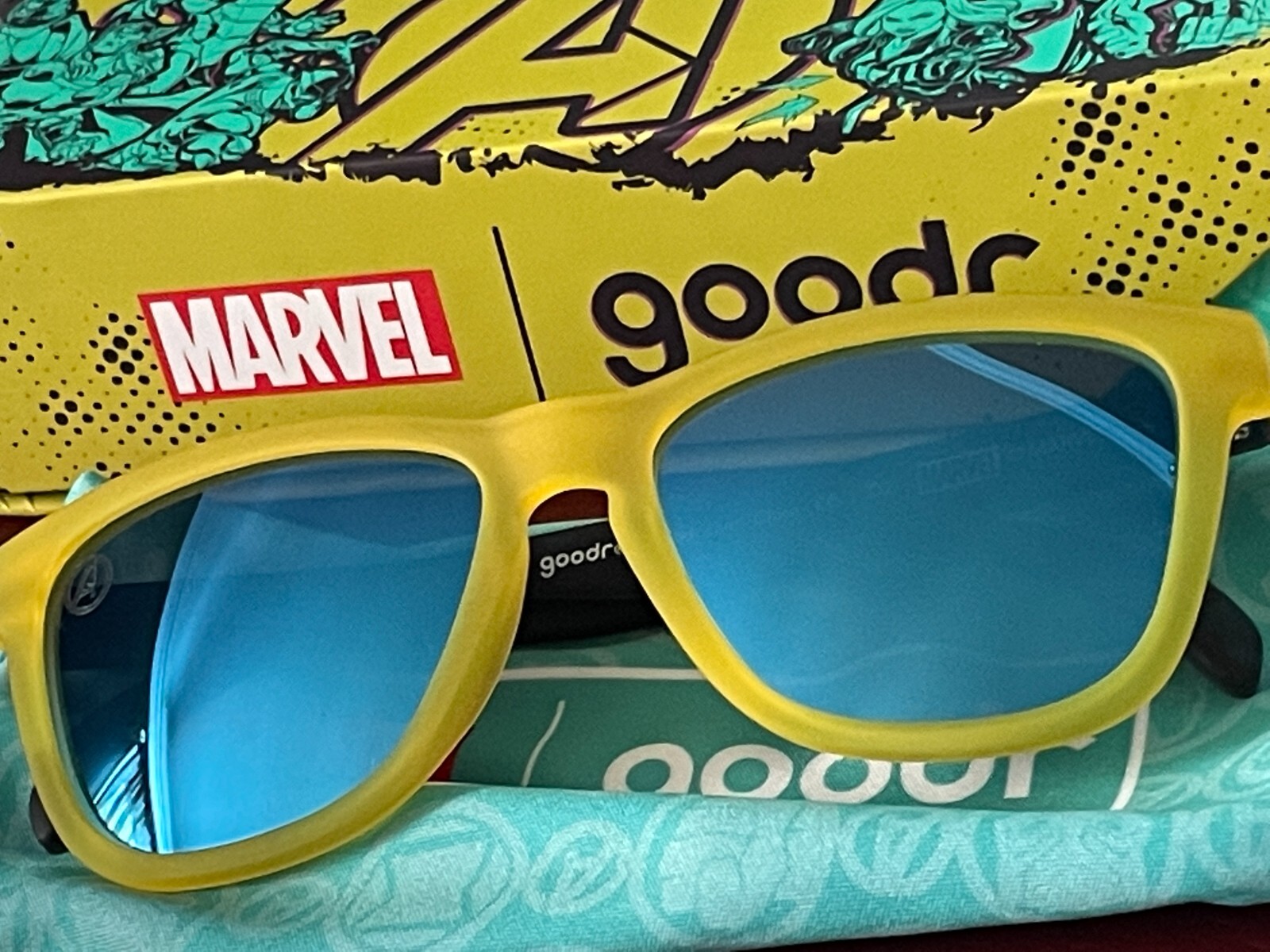 Marvel Avengers Goodr Mjolnir Soft J polarized running sunglasses Thor SOLD OUT eBay