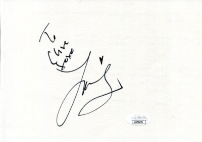 Zara Larsson Sexy Singer Talang Uncover Lush Life Signed Autograph