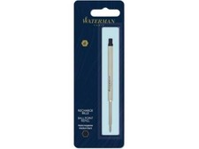 S0944480 Waterman Ballpoint Pen Refill, Medium Point, Black Ink, 1 Each