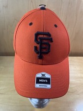 San Francisco Giants Fan Favorite Adjustable Strap Hat Cap MLB Baseball Orange