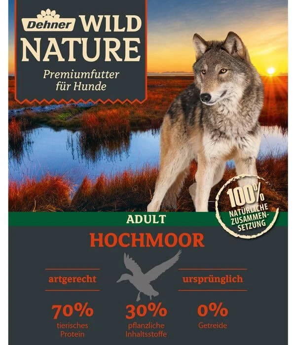 Wild Nature Hundefutter Hochmoor Trockenfutter getreidefrei / zuckerfrei für ... - Bild 2 von 4