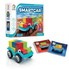 SmartGames Smart Car 5X5 Logic Game and Toy Car for Kids Ages 4 and Up