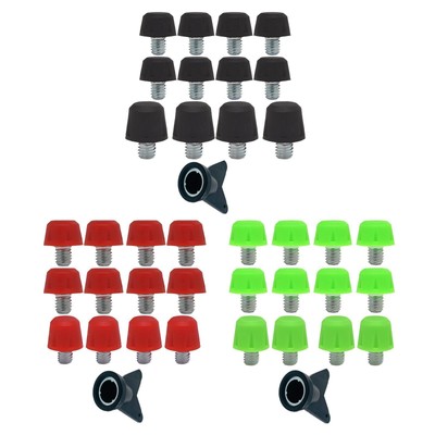 12 Stück Fußballschuh-Spikes für Rasen, Ersatzstollen für Sportschuhe