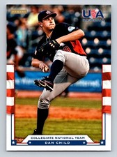 2012 Panini USA Baseball 3 Dan Child   Collegiate National Team
