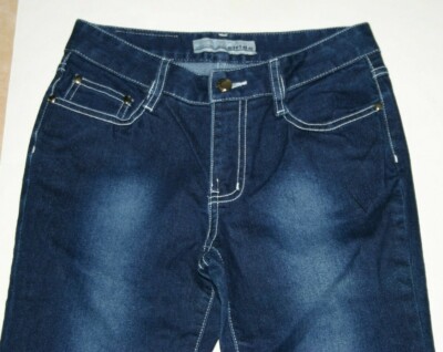 Clride jeans womens 1 / 2 bootcut Clr!de blue jrs 26 x 30