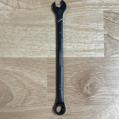 Husky 9mm Combination Wrench Universal Drive Black Long Pattern