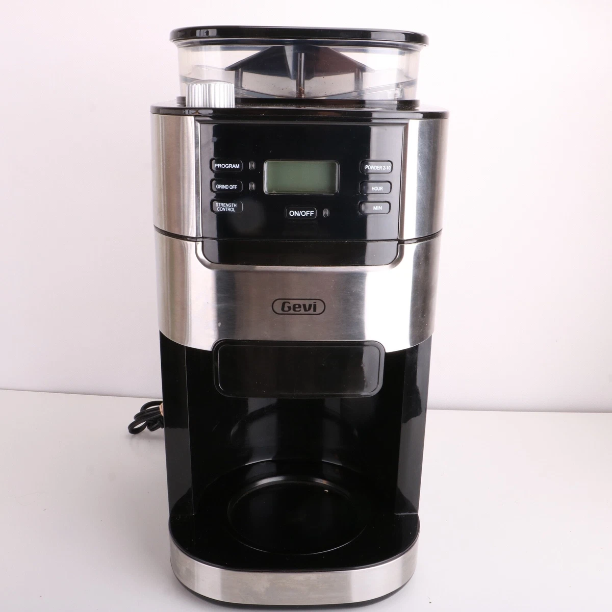 Gevi 10Cup Grind And Brew Automatic Coffee Machine With