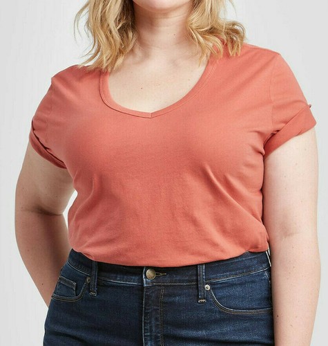 T-Shirt - Ava Viv - Coral | eBay